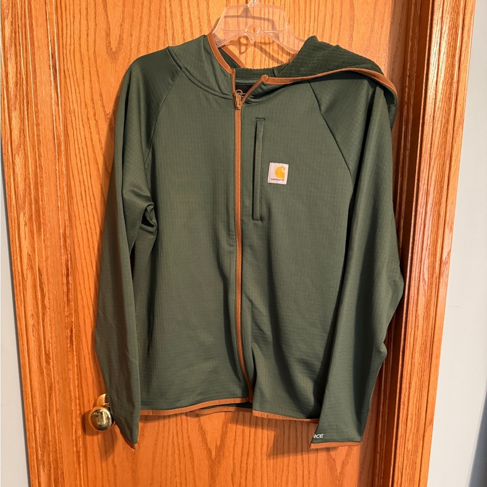 Carhartt Green Full Zip Jacket